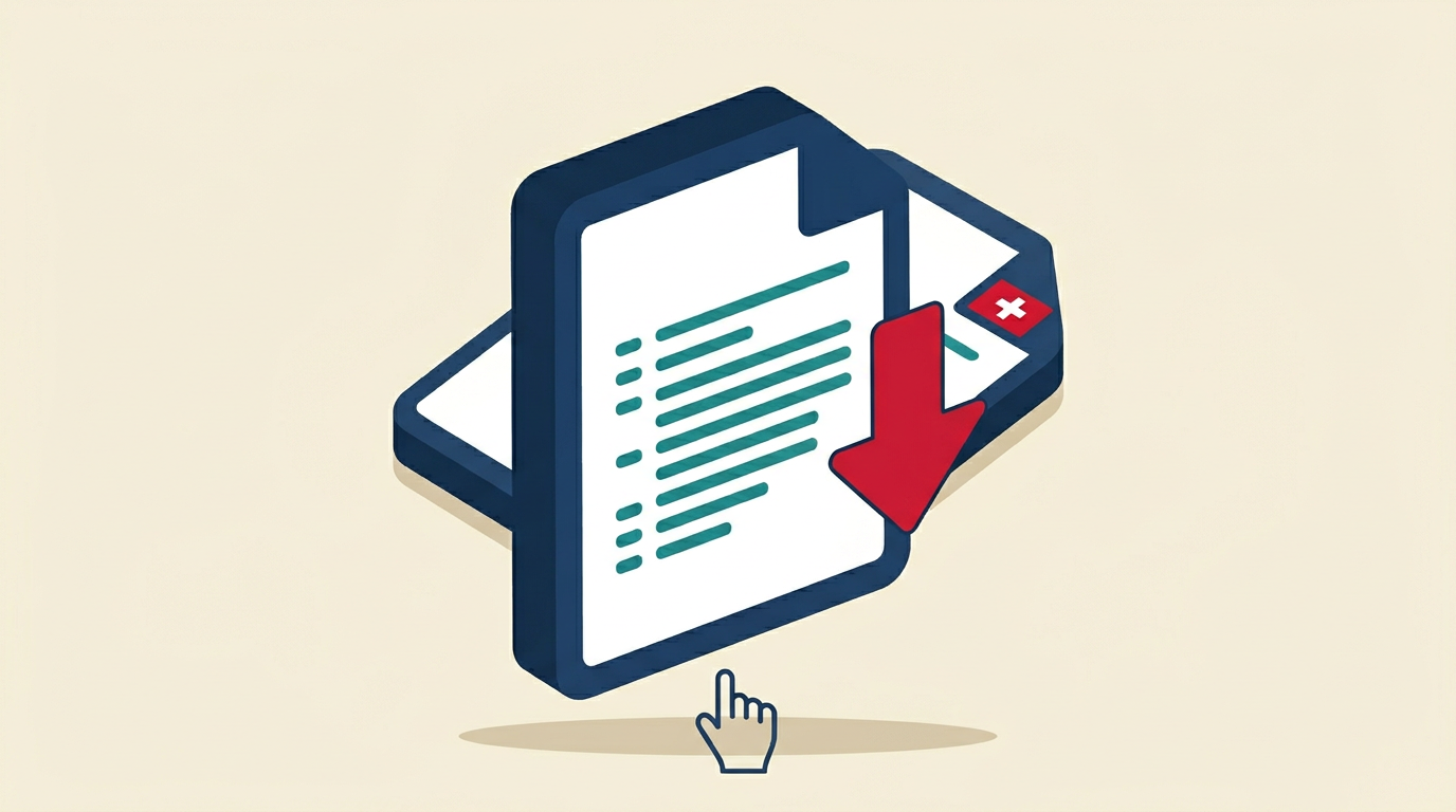 PDF checklist ke stažení — vyplacení BVG ze Švýcarska